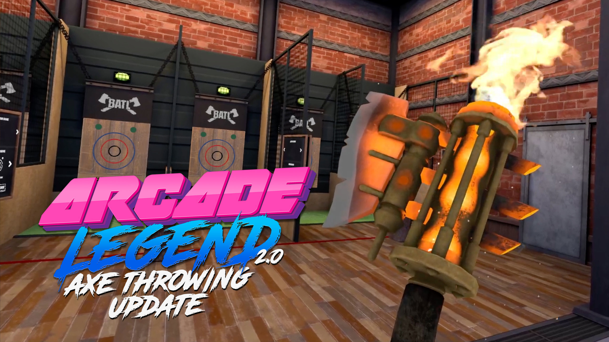 The First Official VR Axe Throwing Experience - Arcade Legend VR