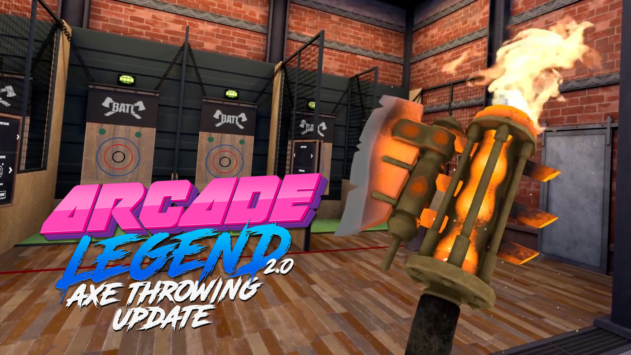 VR Axe Throwing Arcade Legend